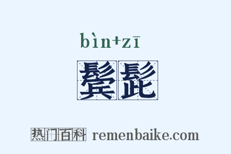 鬓髭是什么意思的图片